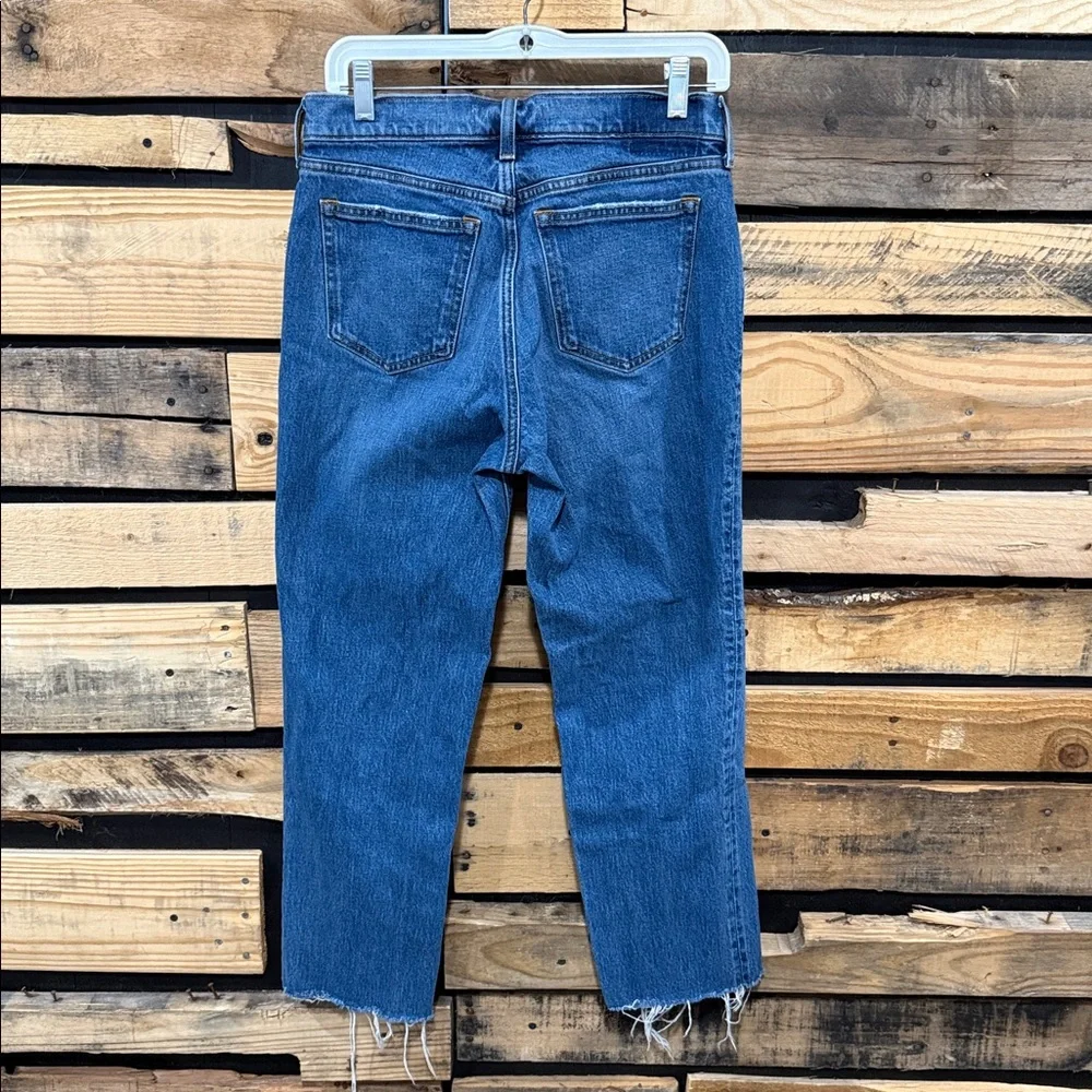 Abercrombie & Fitch Curve Love The‎ 90’s Straight Mid Rise Jeans Size 27/4 Reg